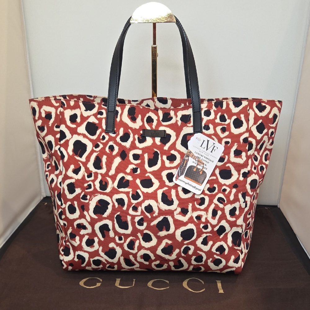 GUCCI 2000's resort/cruise collection tote limited production excellent cond